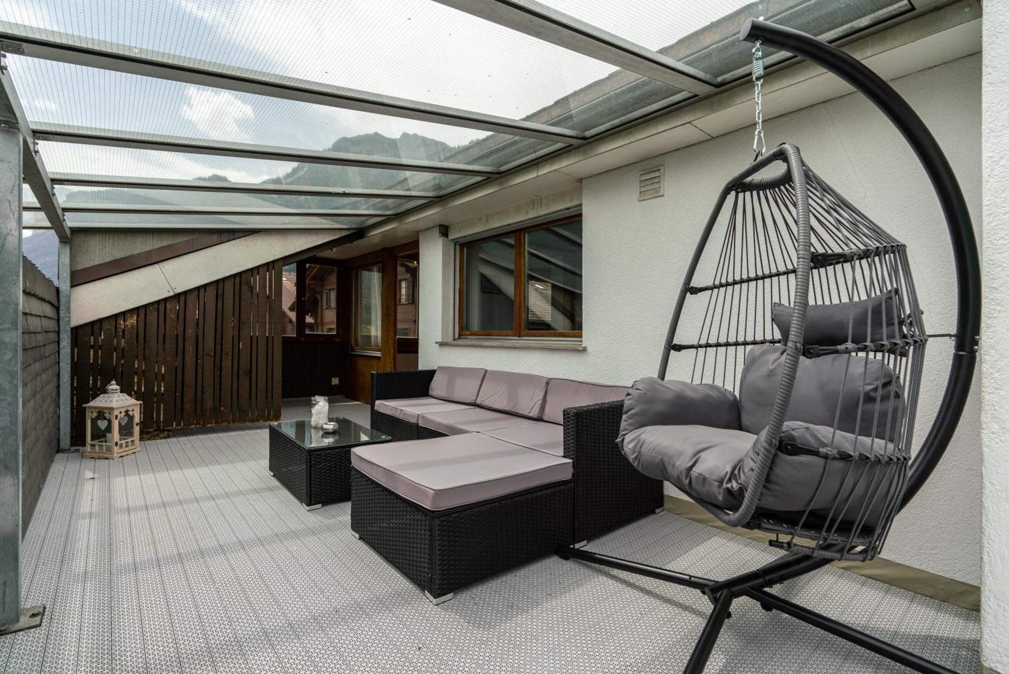 Jungfrau-View Apartment, Terrace & Free Parking Wilderswil Esterno foto
